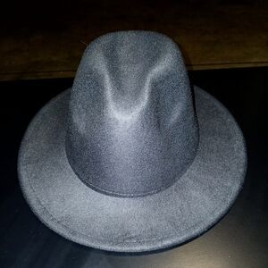 Mens Grey Fedora Hat